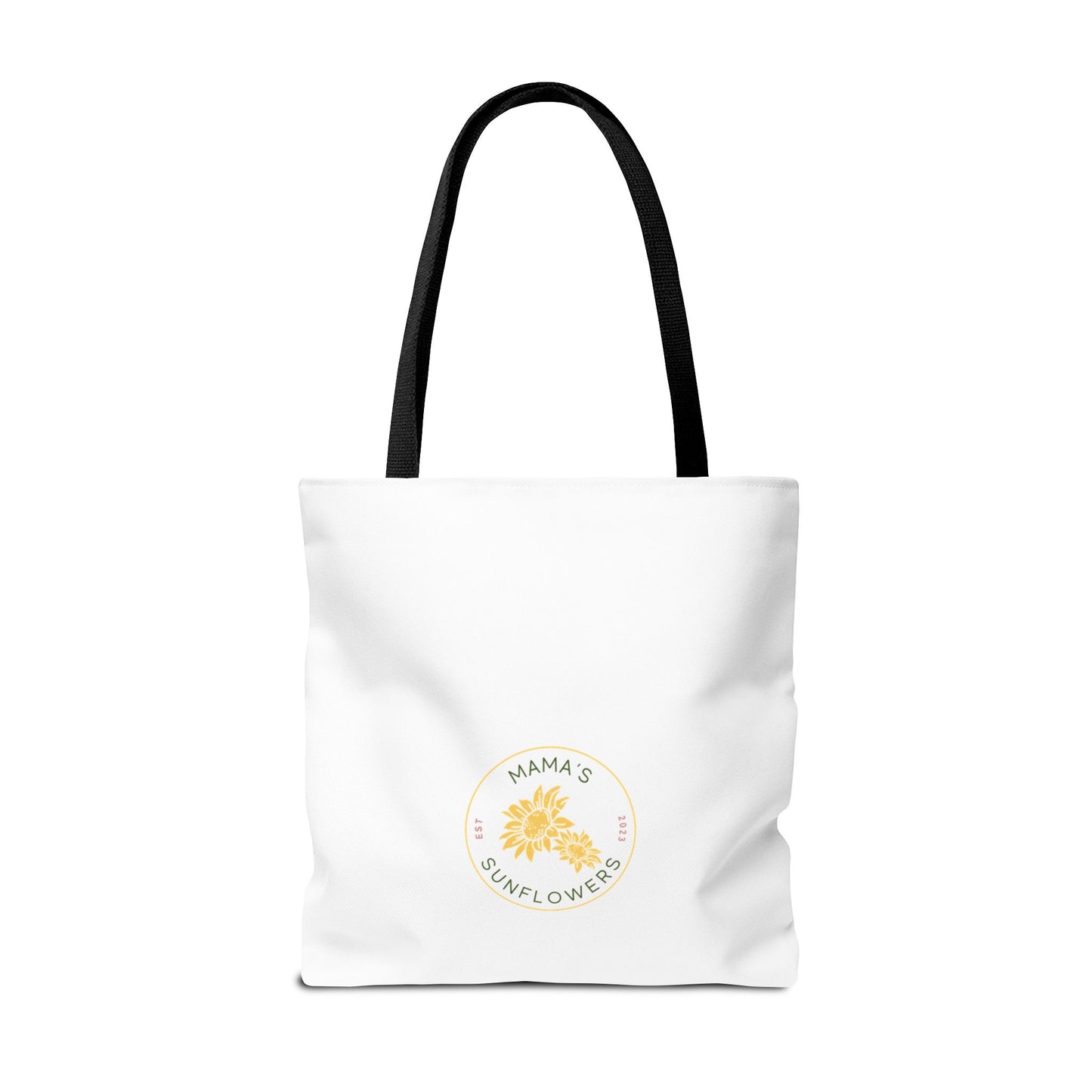 "Raising Two (Feels Like a Zoo)" White Tote