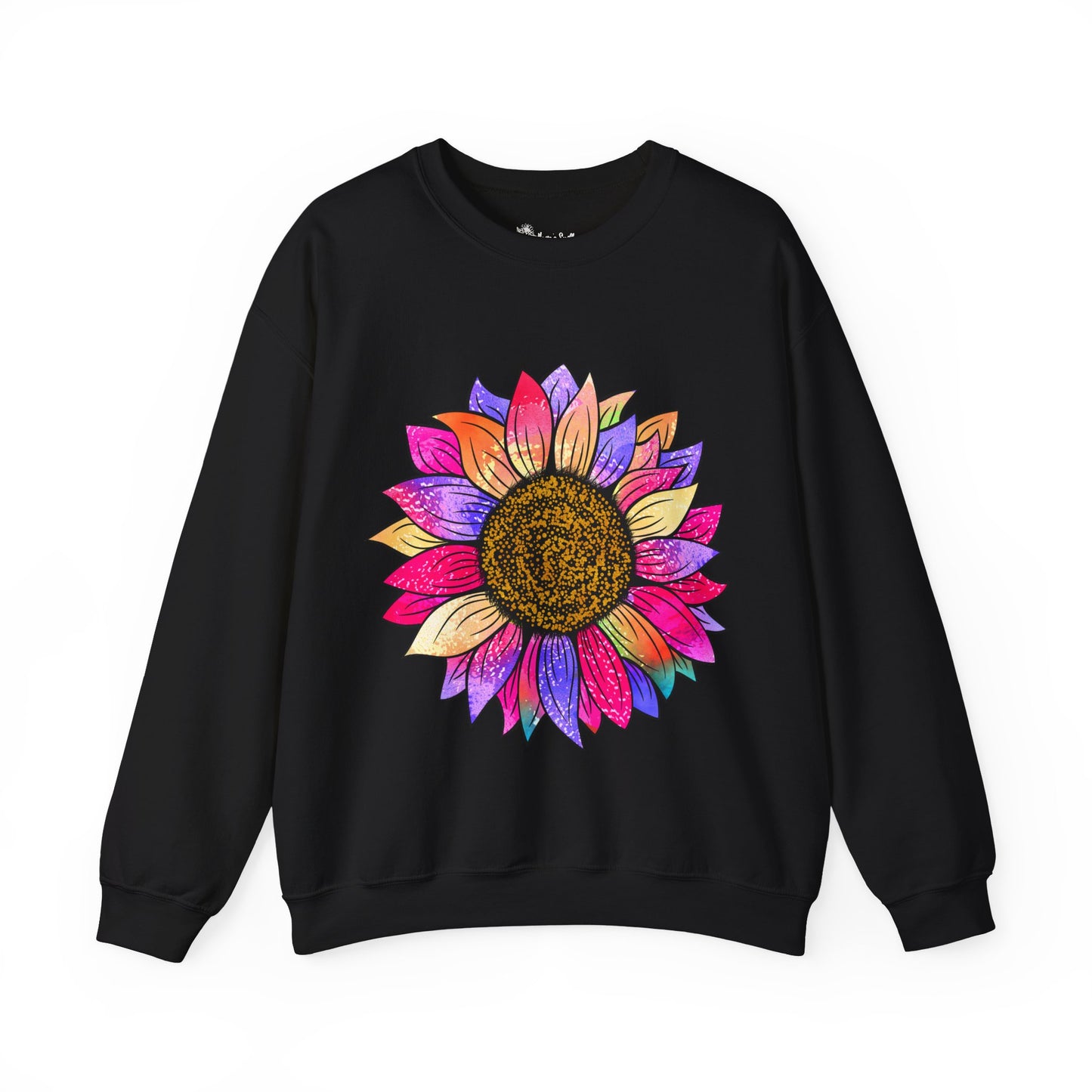 Colorful Sunflower Unisex Heavy Blend™ Crewneck Sweatshirt