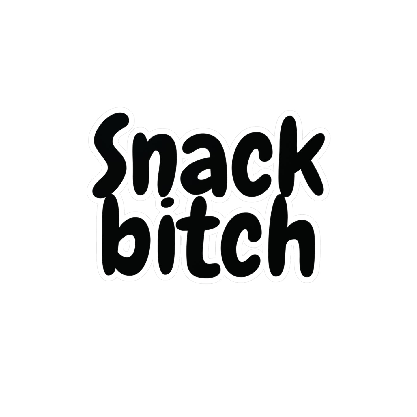 "Snack Bitch" Kiss-Cut Vinyl Decal