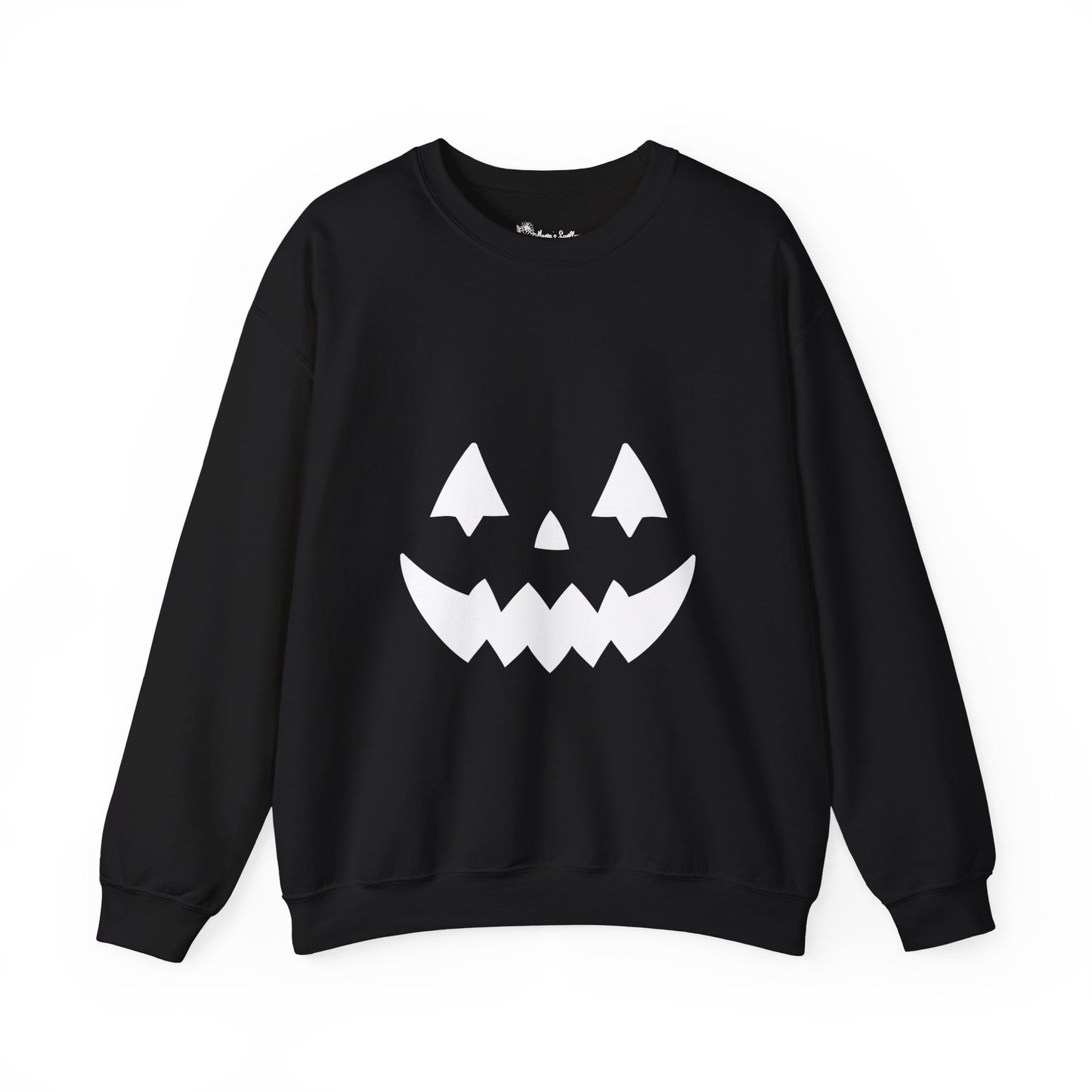 Pumpkin Face Unisex Heavy Blend™ Crewneck Sweatshirt