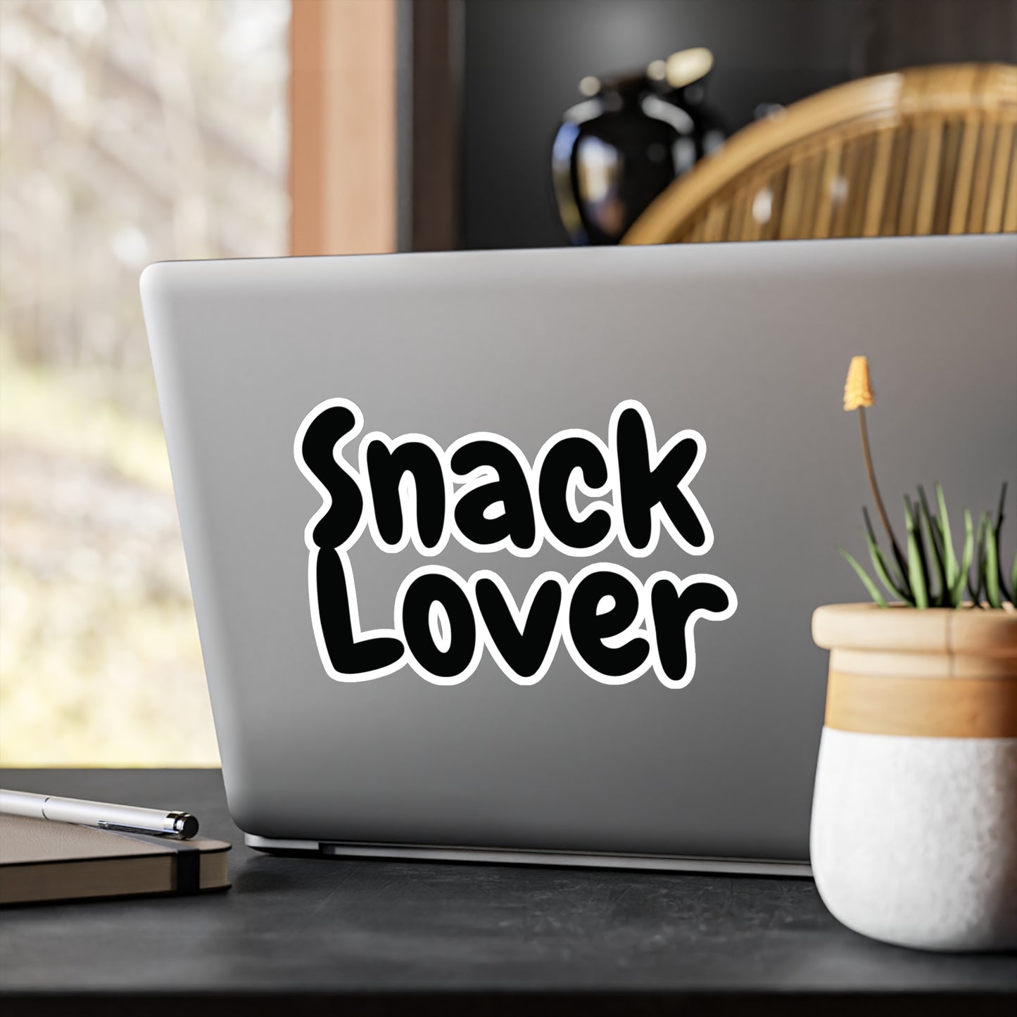 "Snack Lover" Kiss-Cut Vinyl Decal