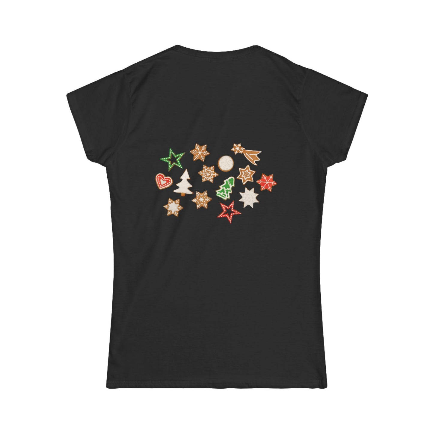 "Merry Christmas Cookies" - Women's Softstyle Tee