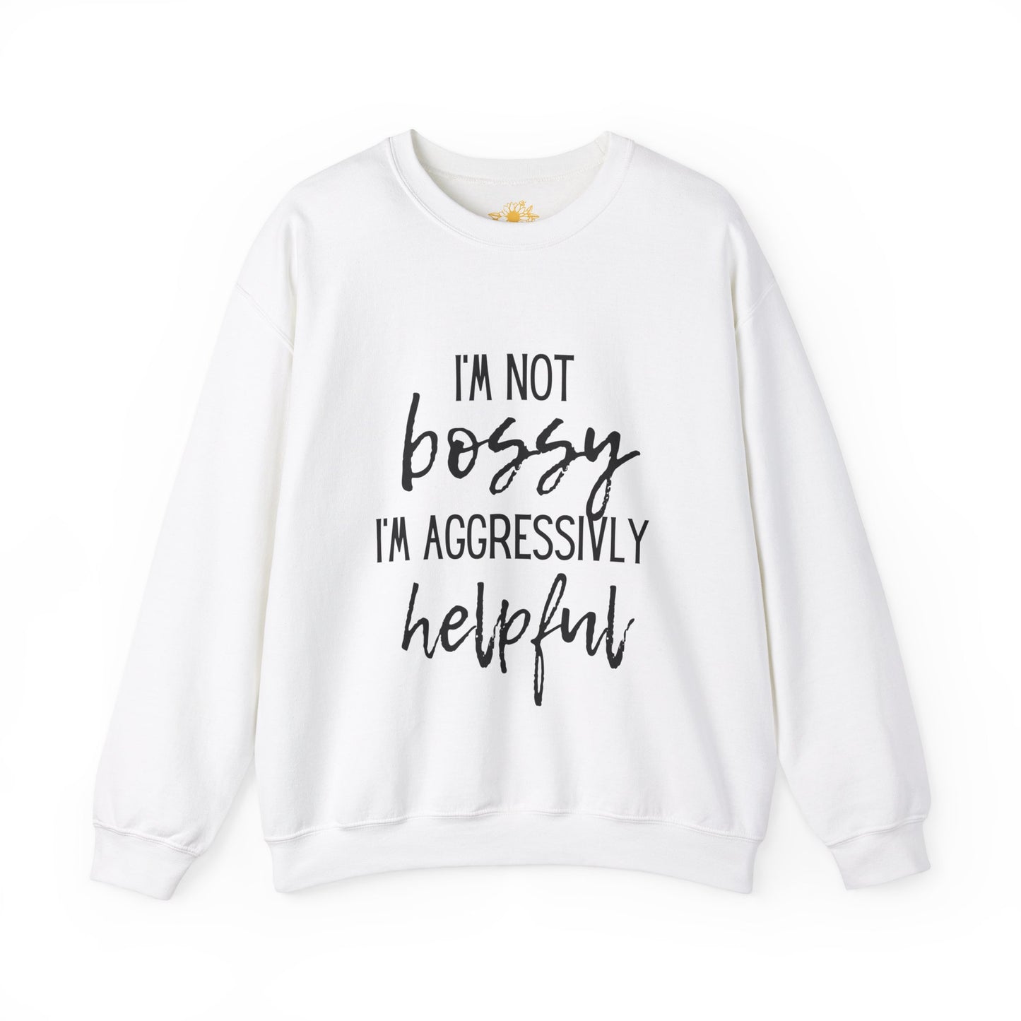 "I'm Not Bossy" Unisex Heavy Blend™ Crewneck Sweatshirt