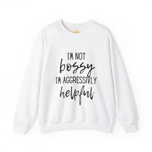 "I'm Not Bossy" Unisex Heavy Blend™ Crewneck Sweatshirt