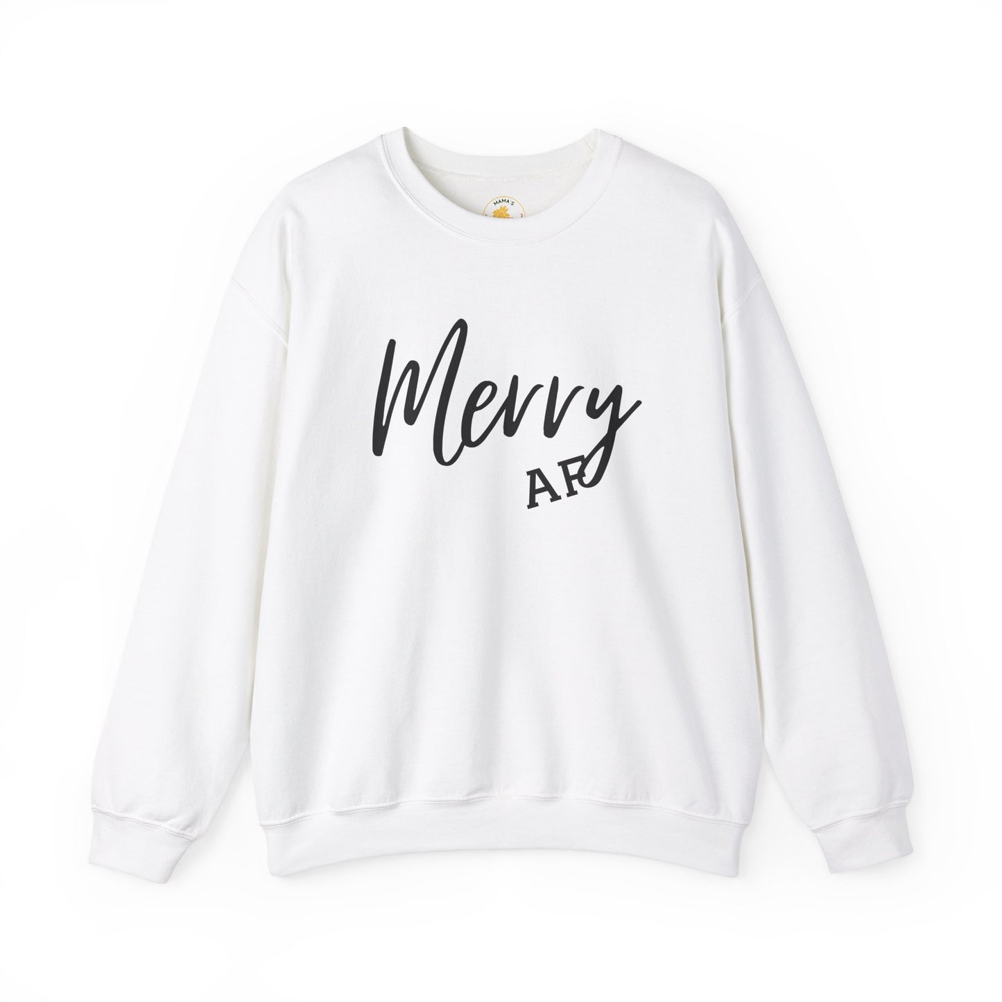 "Merry AF" Unisex Heavy Blend™ Crewneck Sweatshirt