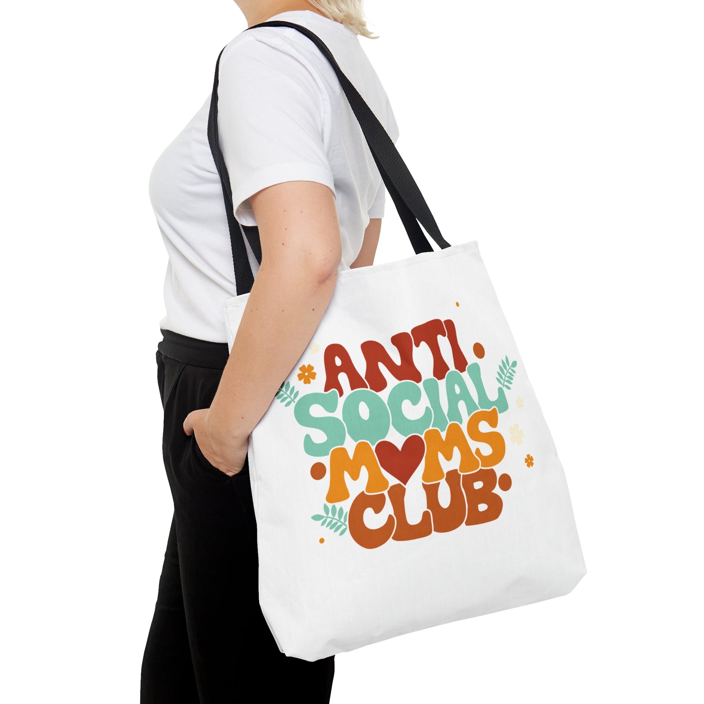 Anti Social Moms Club Tote Bag