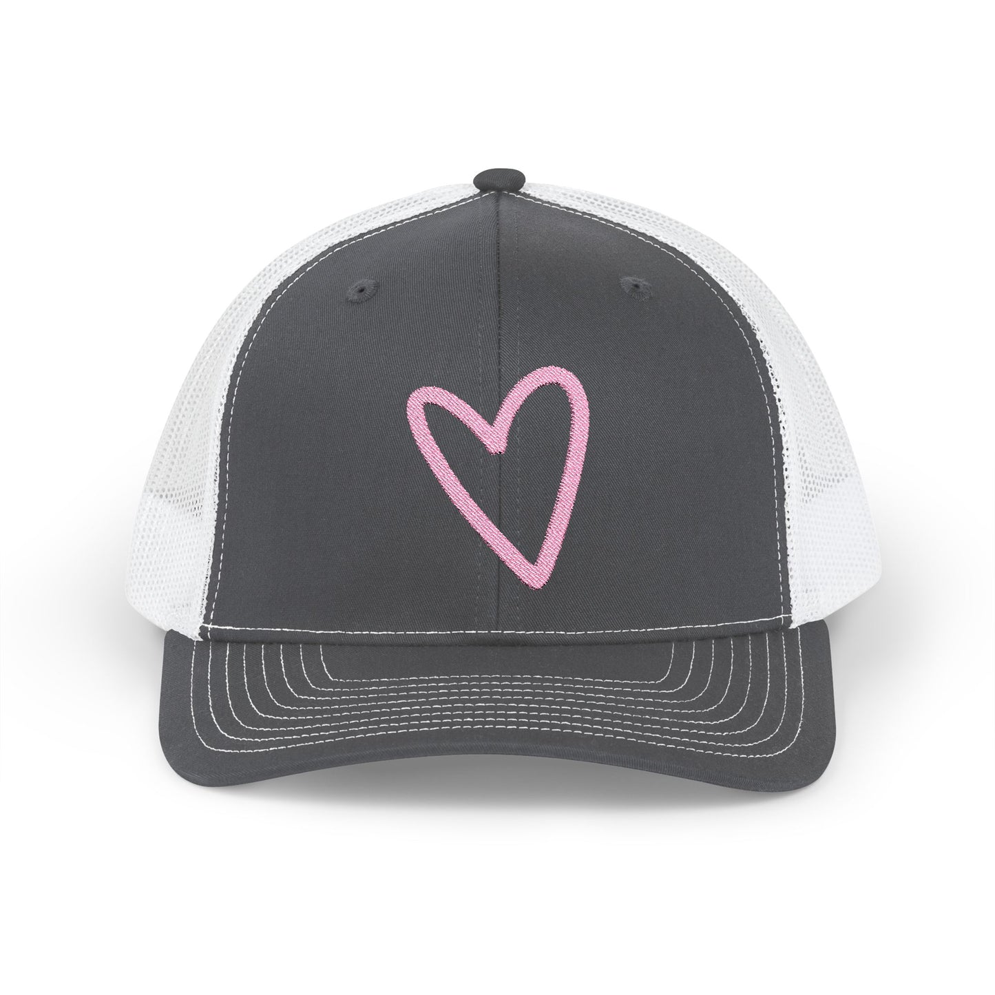 Heart Snapback Trucker Cap