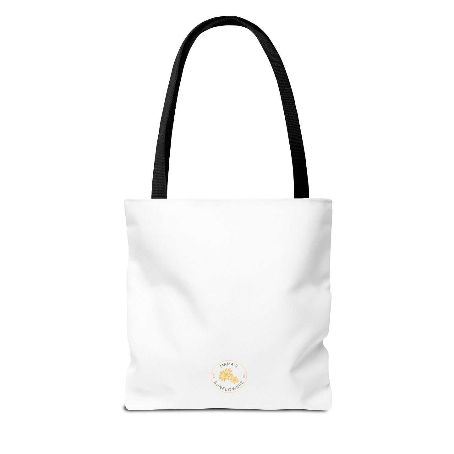 "In a Field of Roses She is a Wildflower" Tote Bag