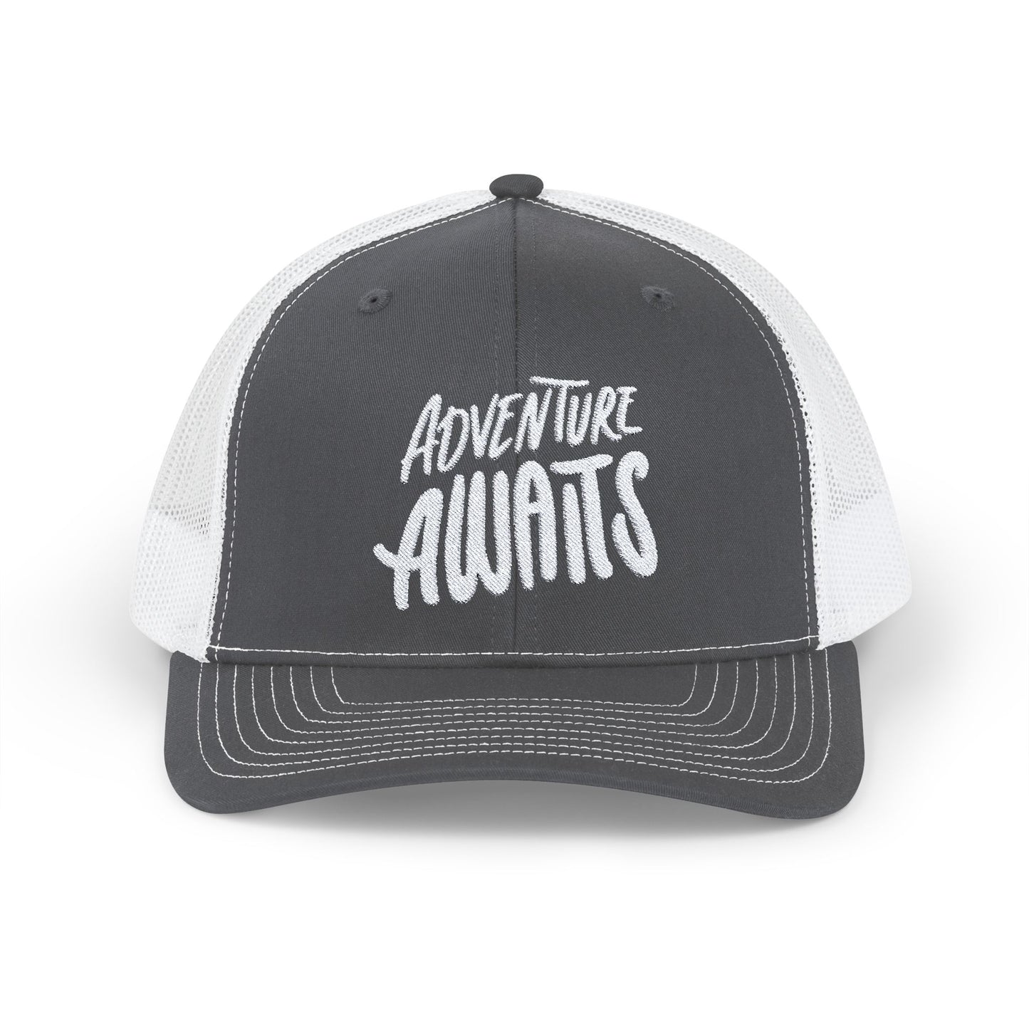 Adventure Awaits Snapback Trucker Cap