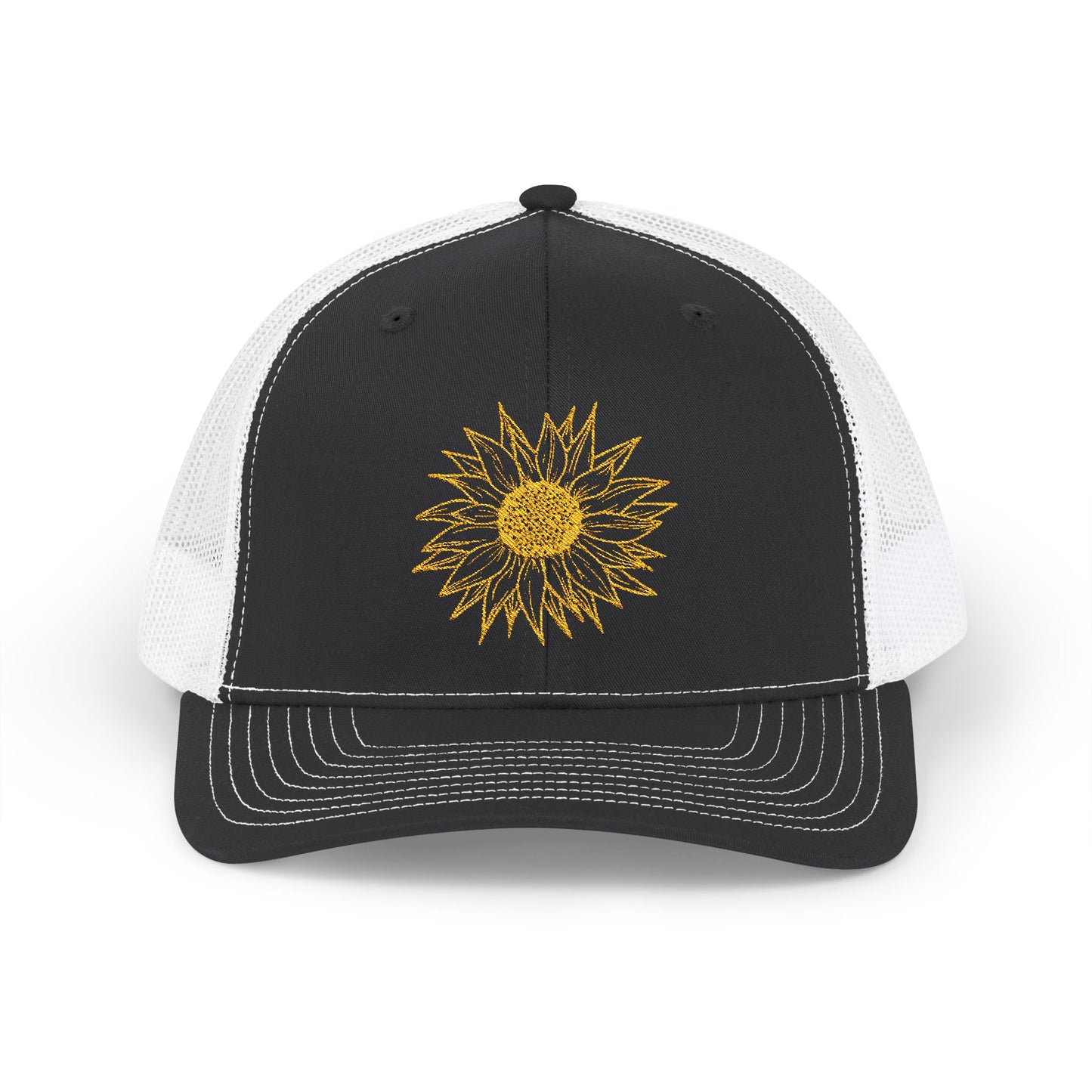 Sunflower Snapback Trucker Cap