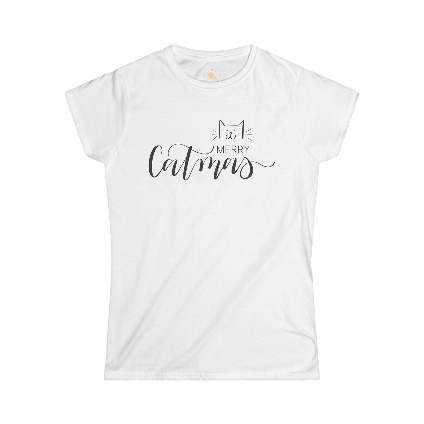 "Merry Catmas" - Women's Softstyle Tee