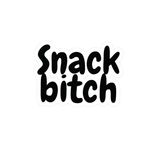 "Snack Bitch" Kiss-Cut Vinyl Decal