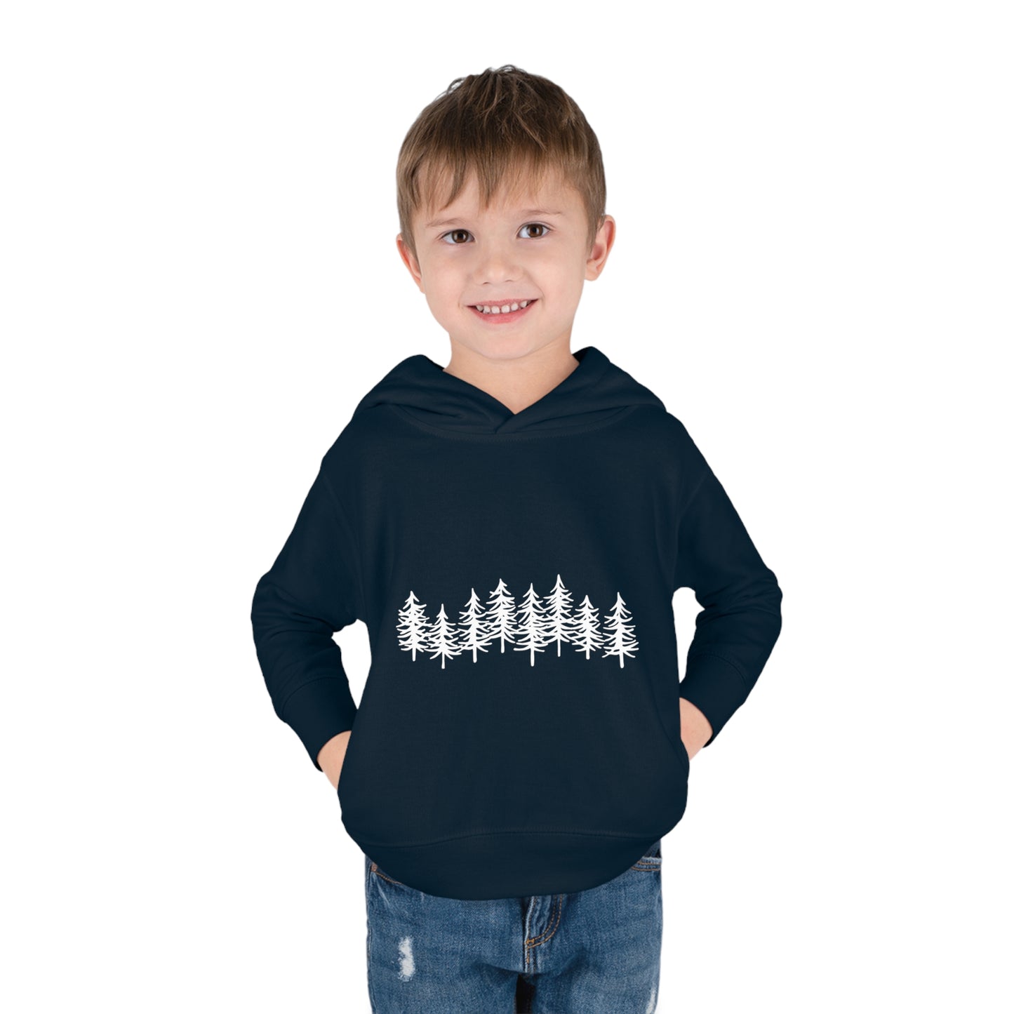 Trees Toddler Pullover Fleece Hoodie