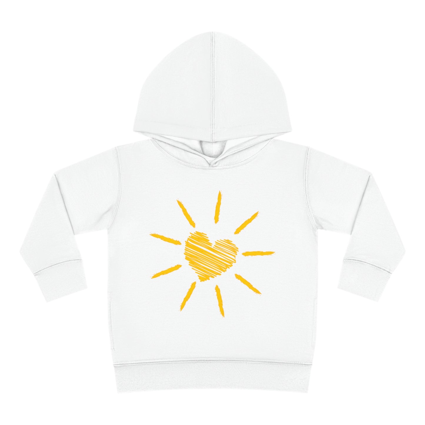 Heart Sun Toddler Pullover Fleece Hoodie