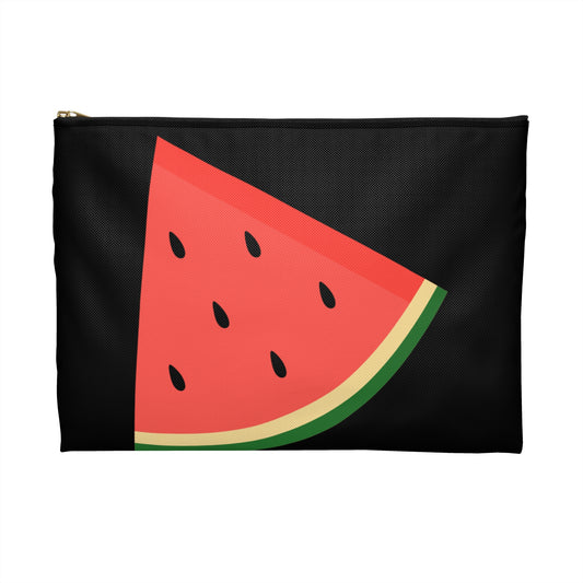 "Mama" Black Watermelon Accessory Pouch