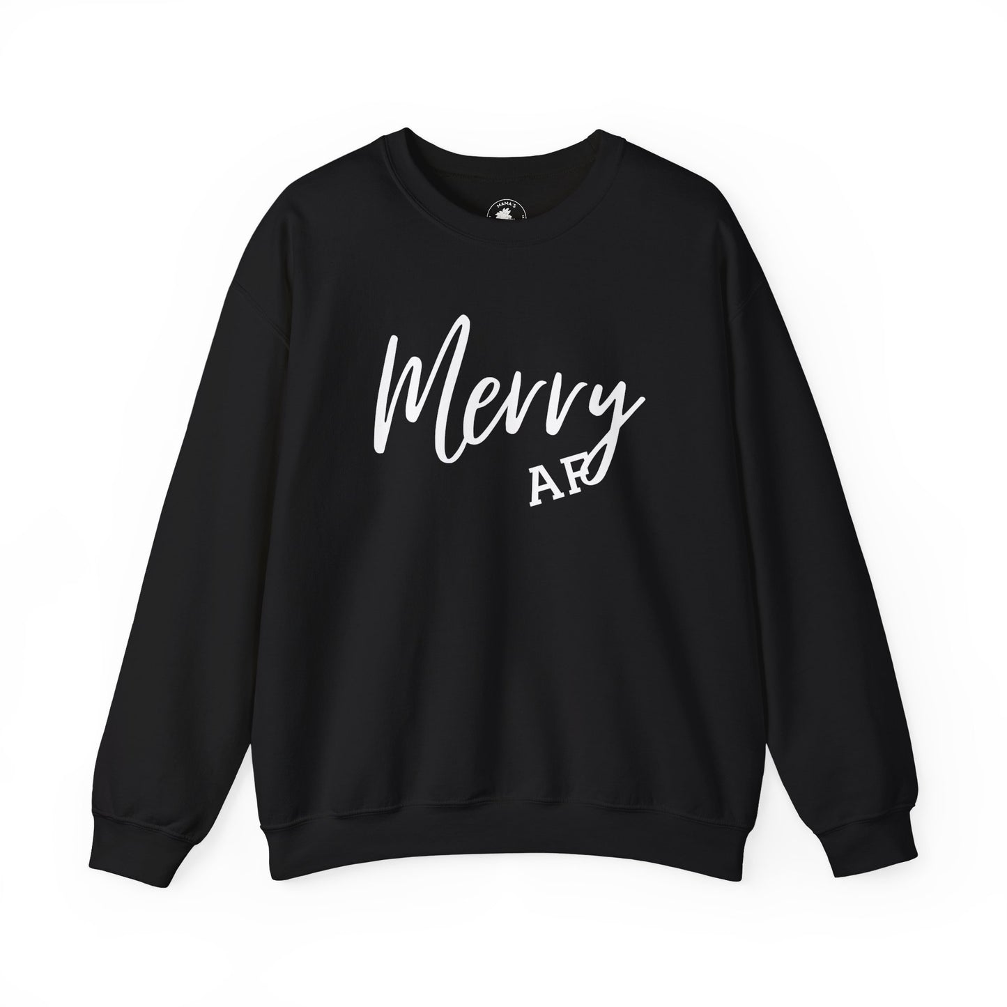 "Merry AF" Unisex Heavy Blend™ Crewneck Sweatshirt