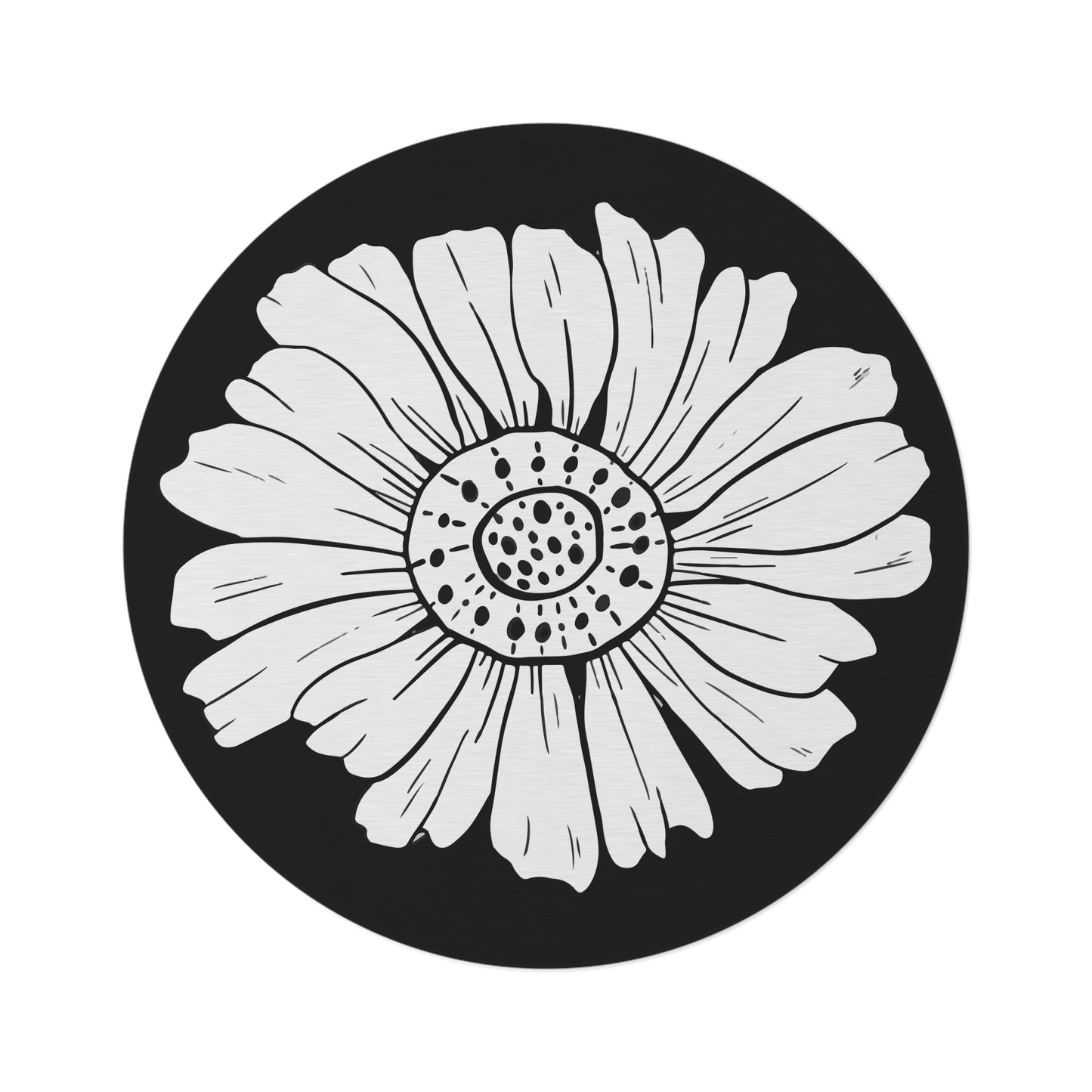 Flower Round Rug