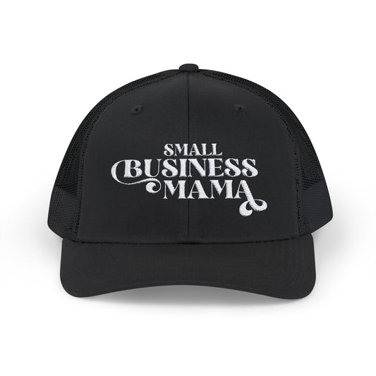 Small Business Mama Snapback Trucker Cap