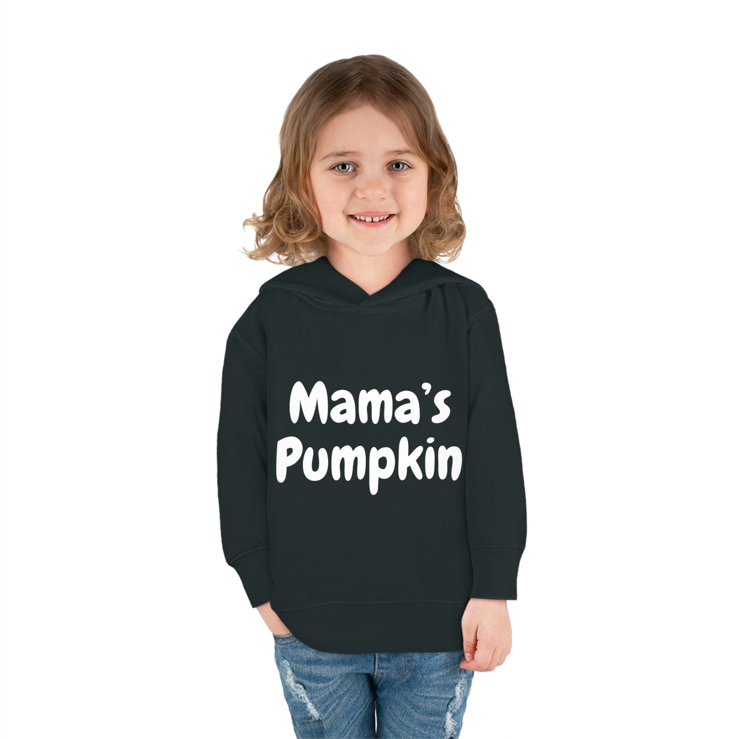 "Mama's Pumpkin" Toddler Pullover Fleece Hoodie