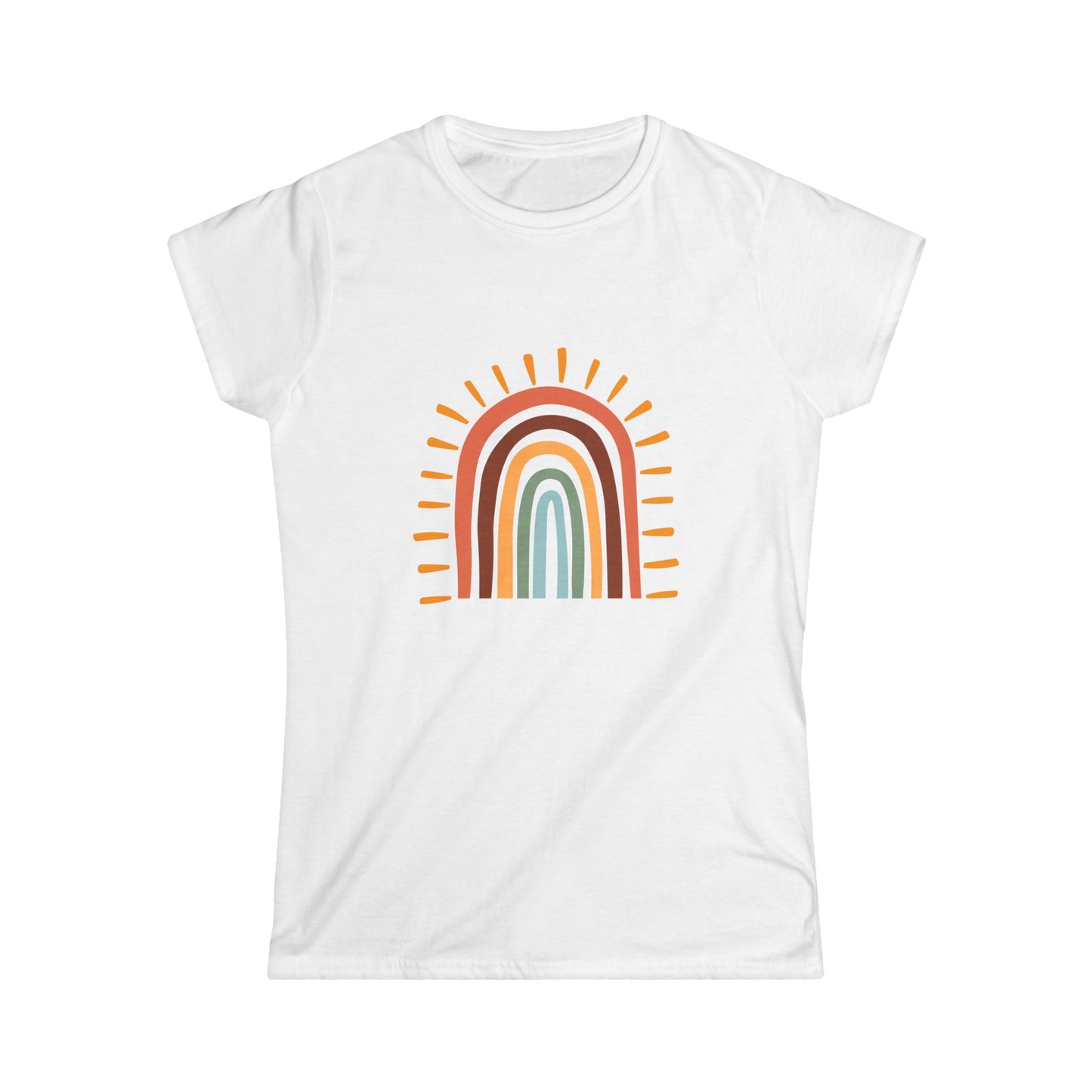 Mama Rainbow Softstyle Tee