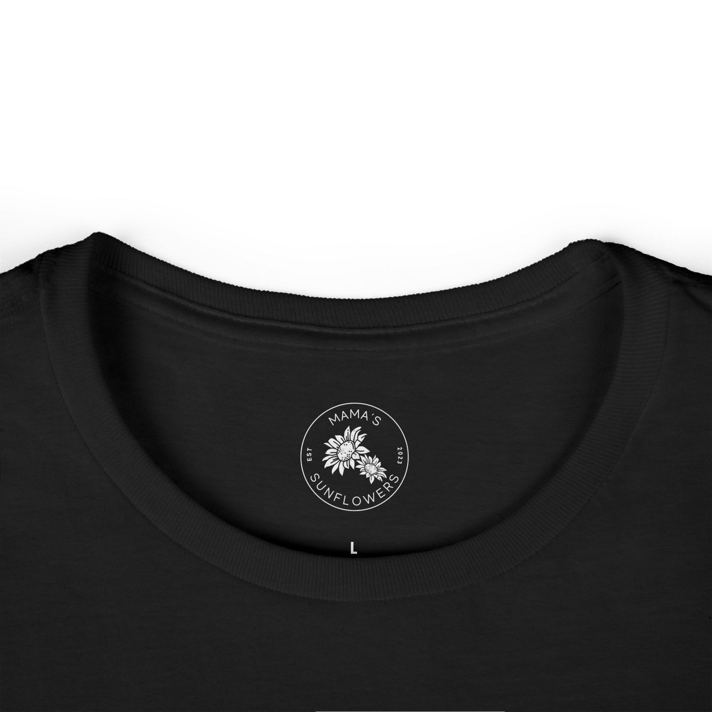 Flower Peace "Mama" - Women's Softstyle Tee