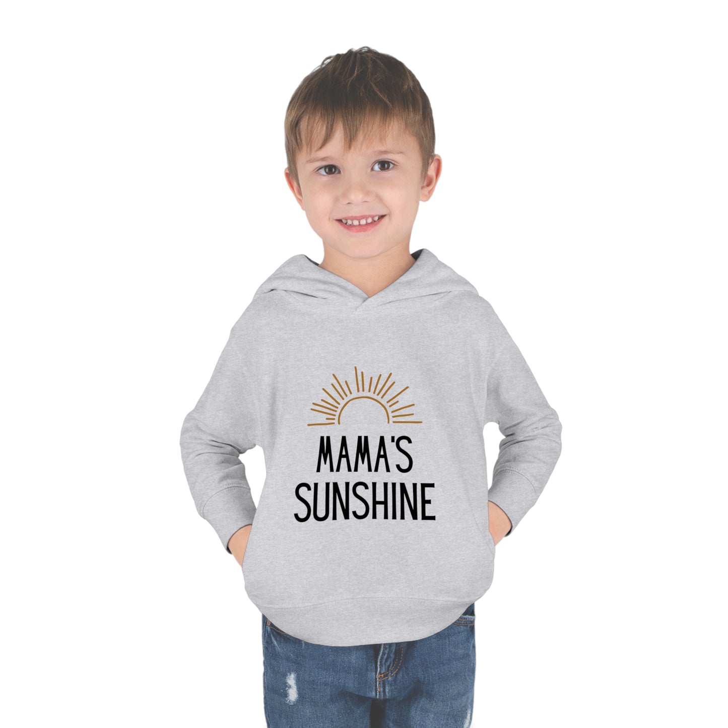 "Mama's Sunshine" Toddler Pullover Fleece Hoodie