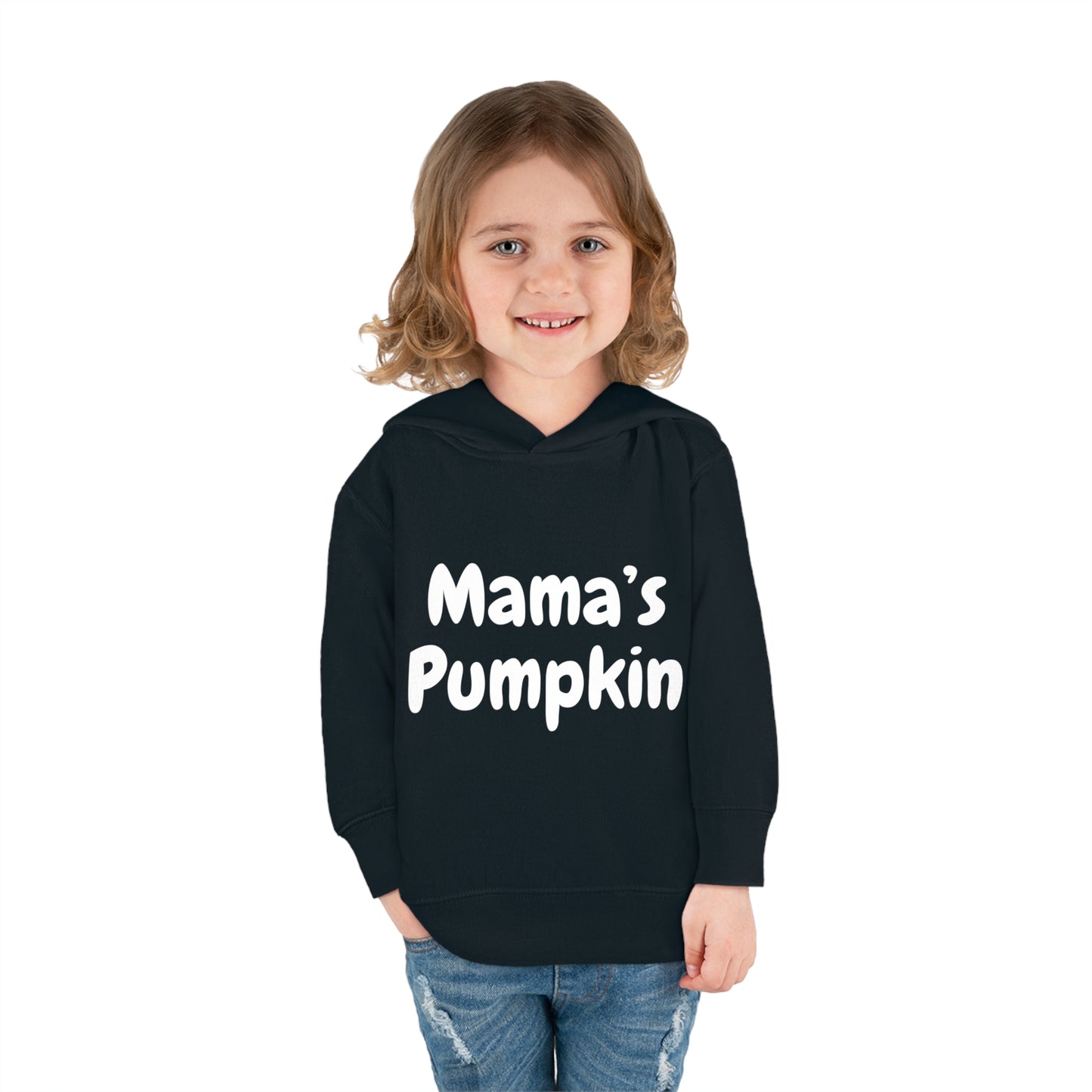 "Mama's Pumpkin" Toddler Pullover Fleece Hoodie