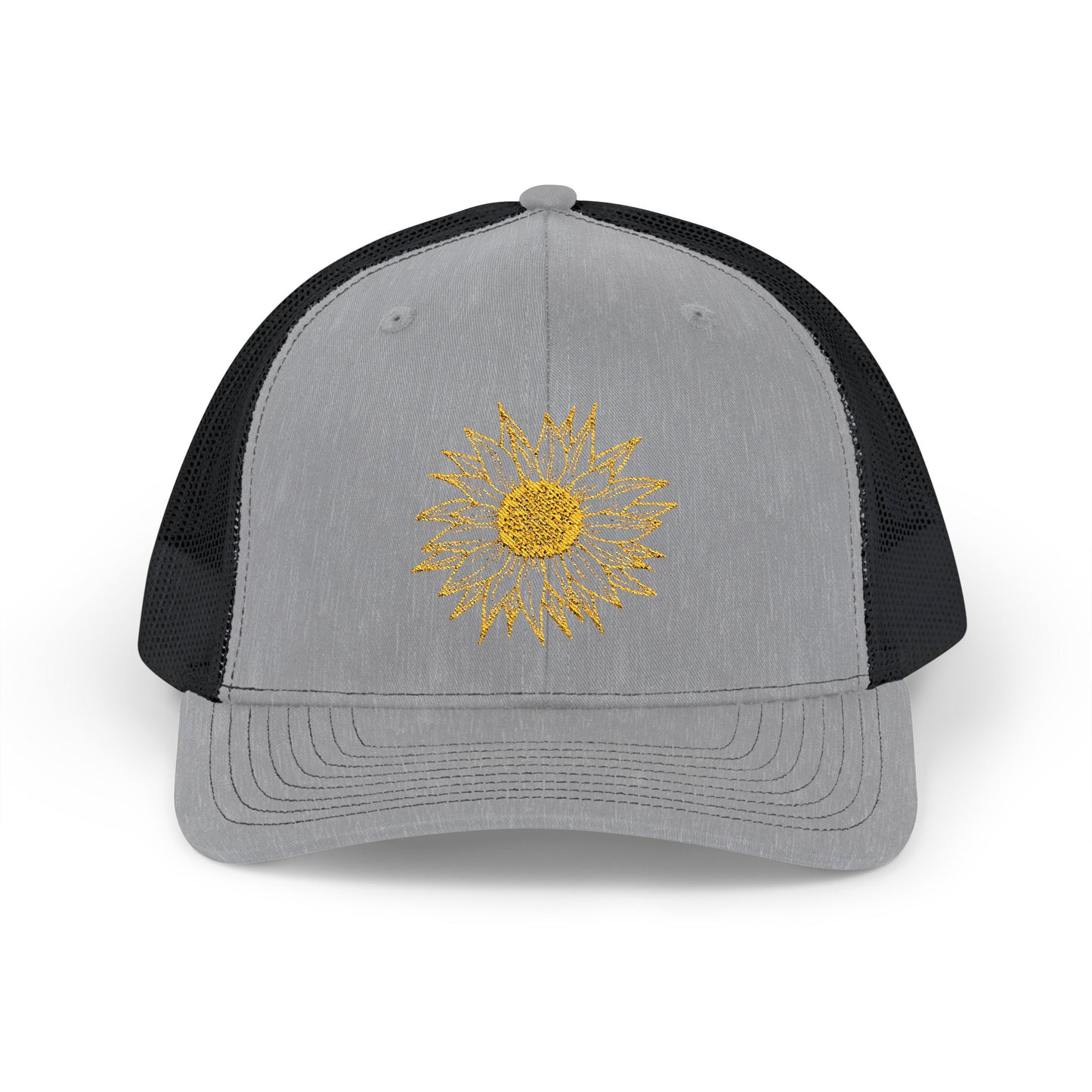 Sunflower Snapback Trucker Cap