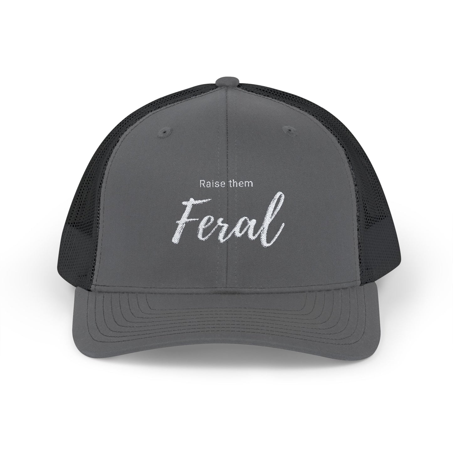 Raise Them Feral Snapback Trucker Cap