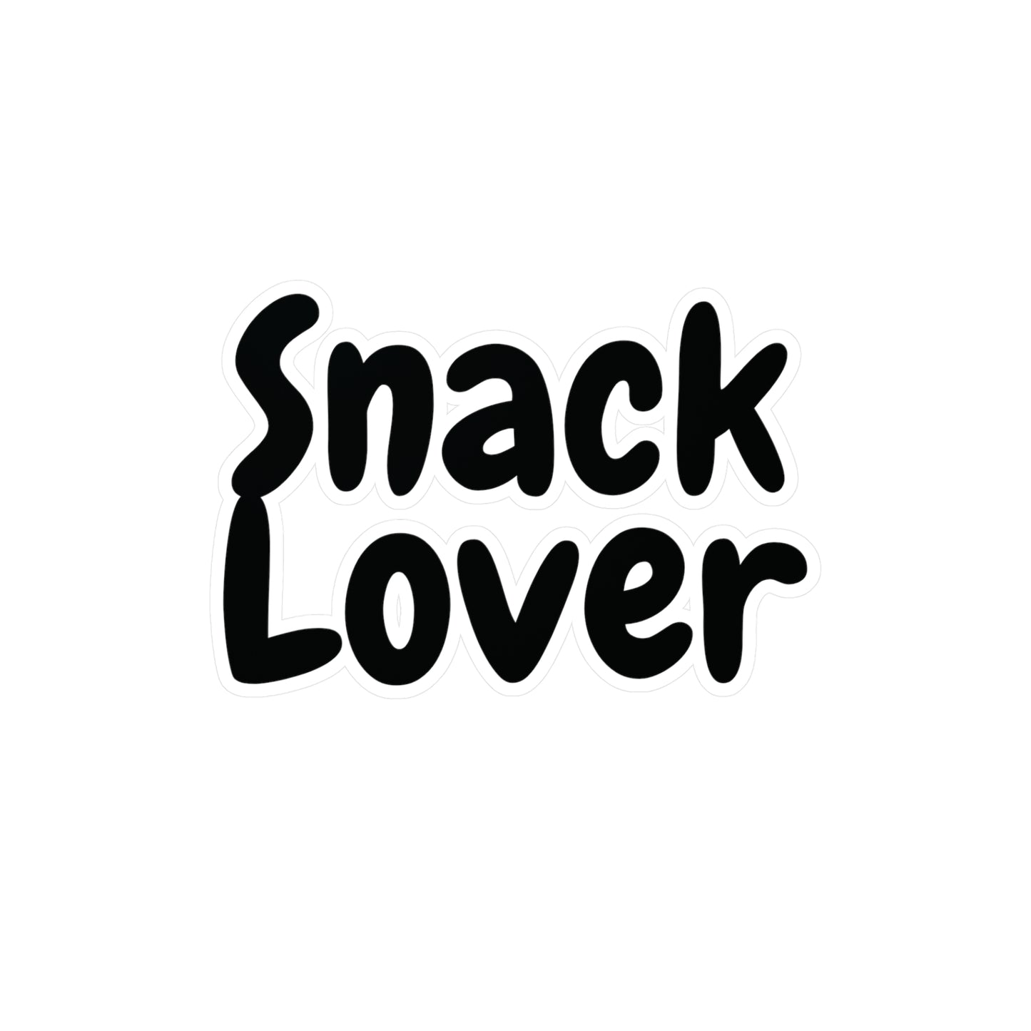 "Snack Lover" Kiss-Cut Vinyl Decal