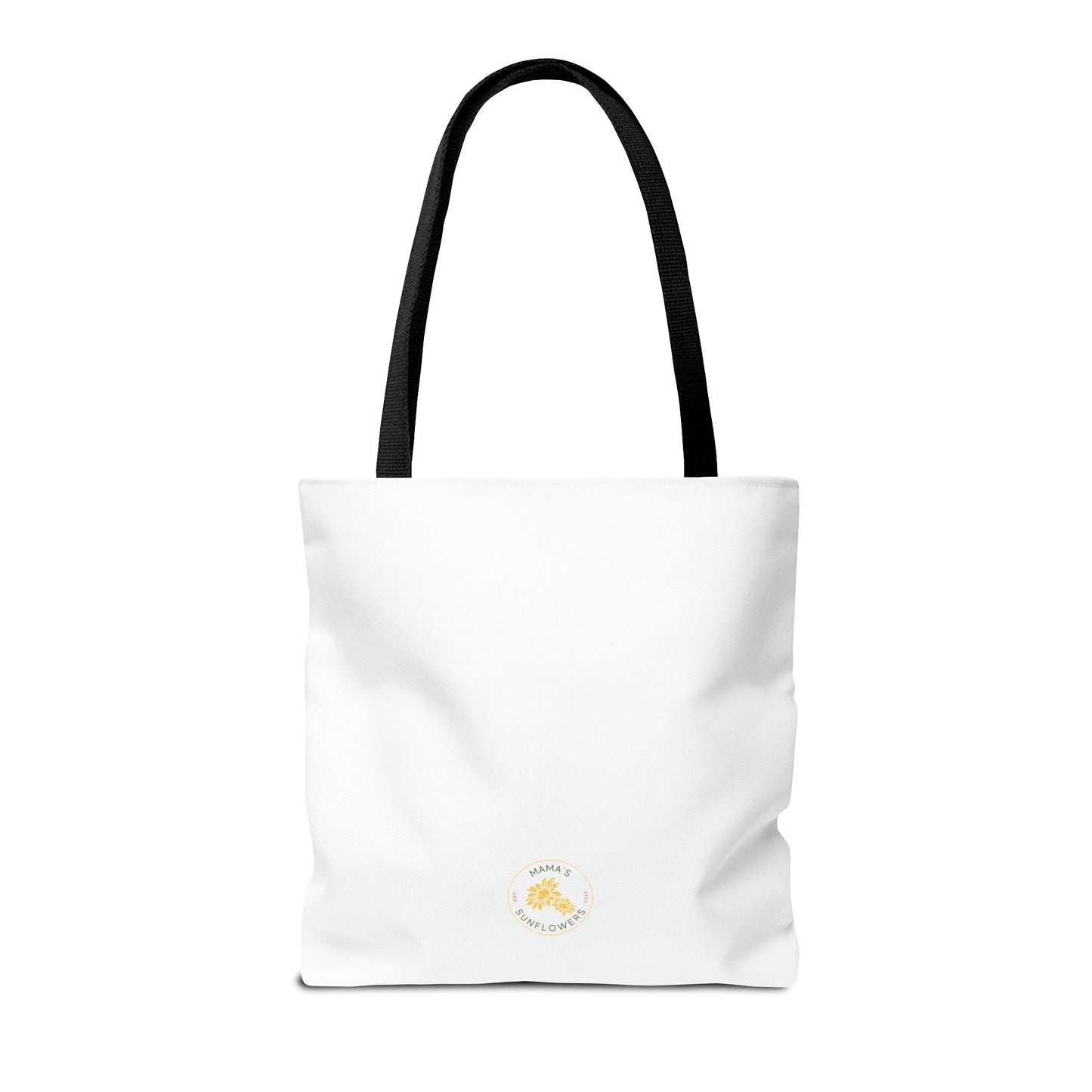 "In a Field of Roses She is a Wildflower" Tote Bag