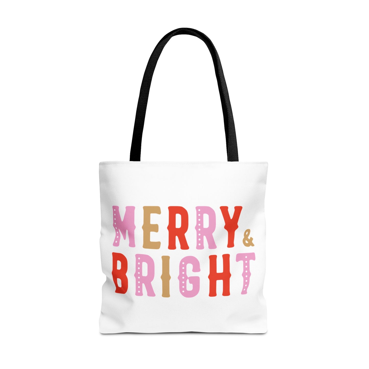 "Merry and Bright" Tote Bag