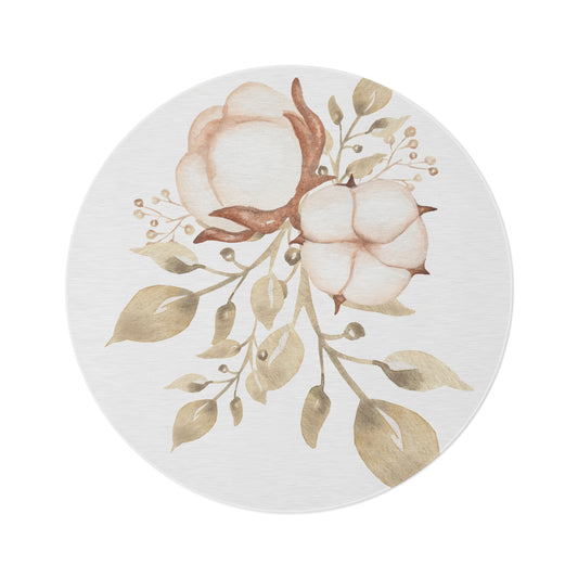 Rose Round Rug