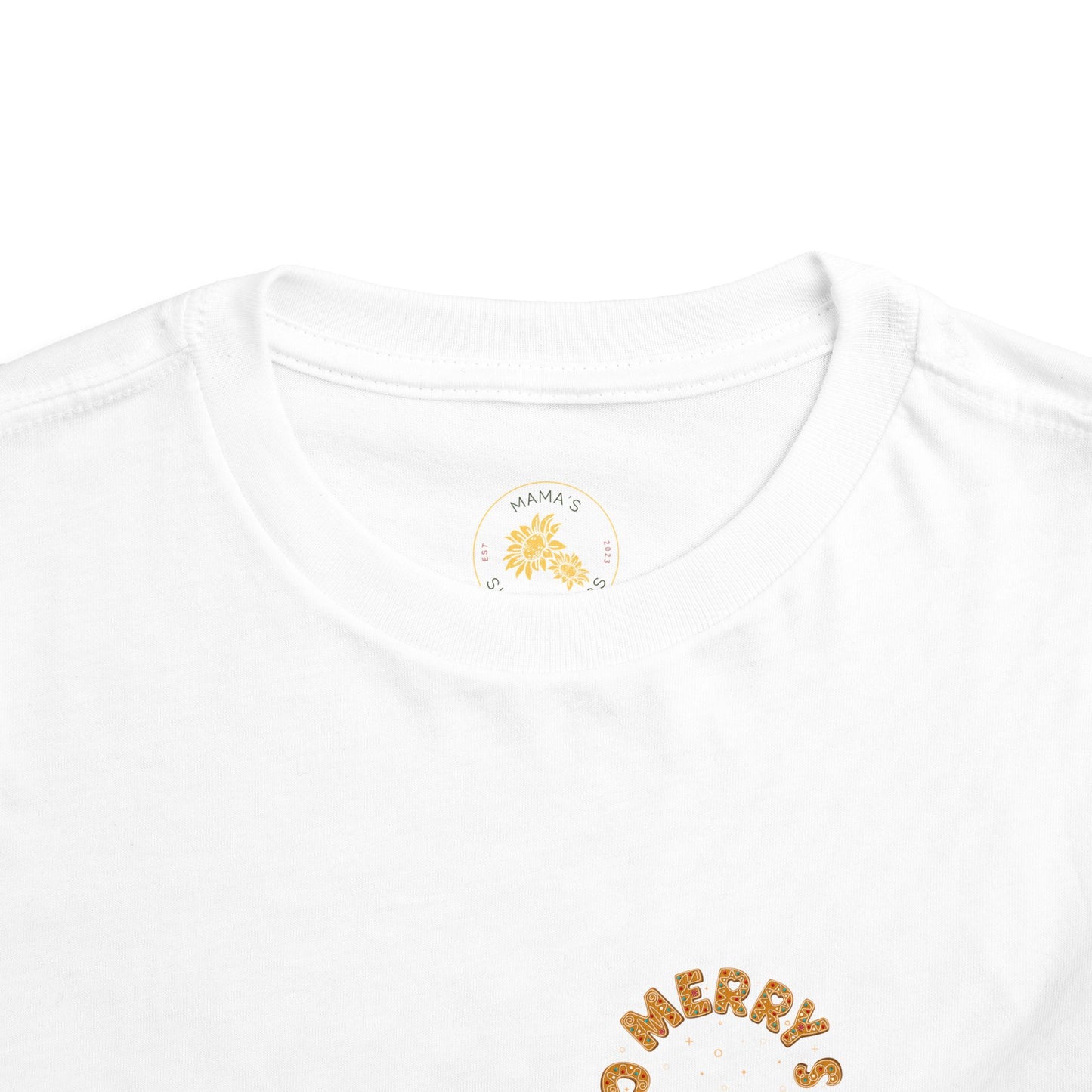 "Merry Christmas Cookies" Toddler Short Sleeve Tee