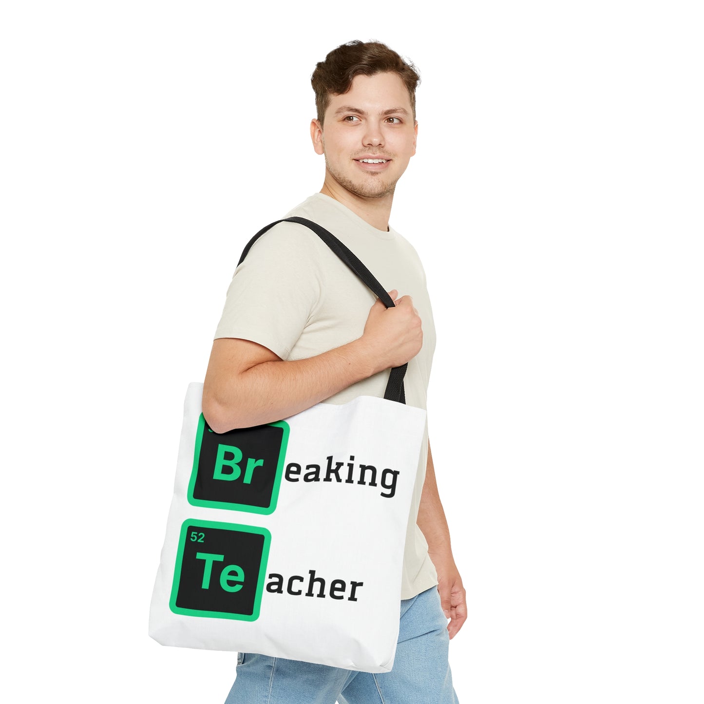 Breaking Teacher Tote Bag