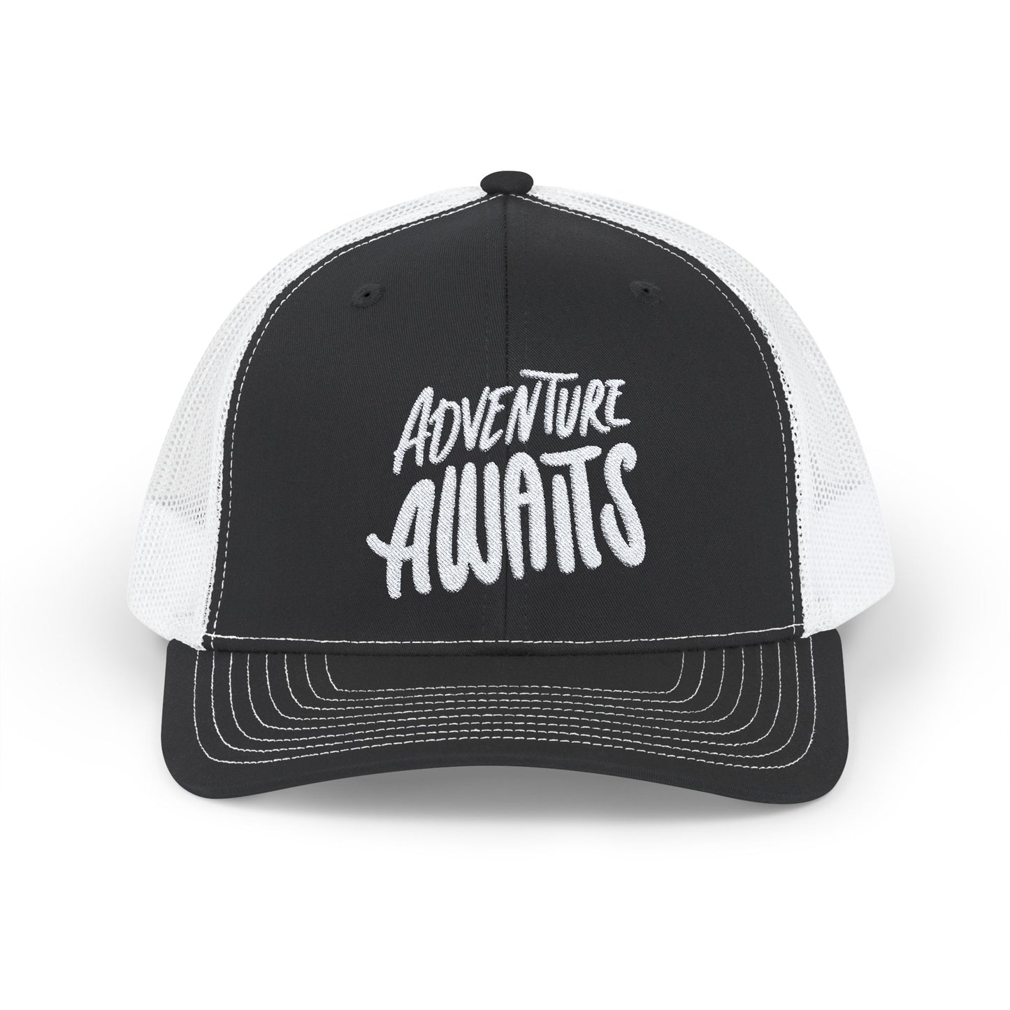 Adventure Awaits Snapback Trucker Cap